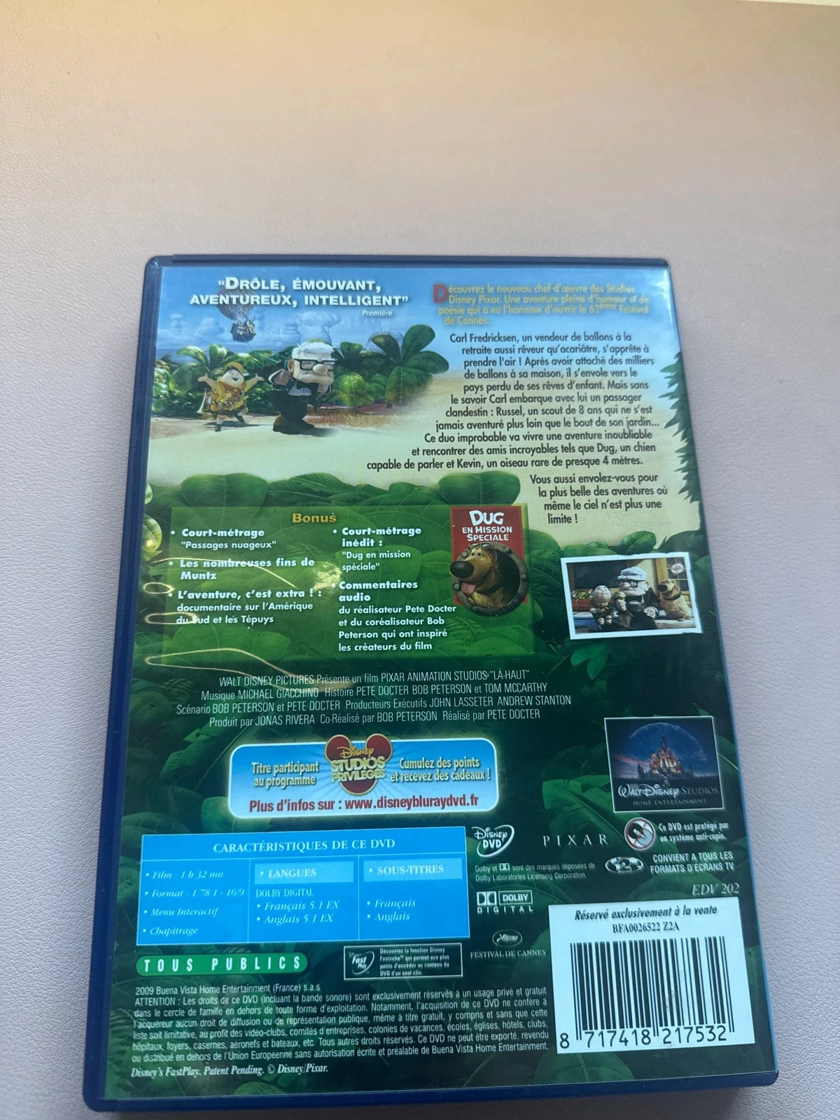DVD Lá em Cima (Disney Pixar) – photo 3
